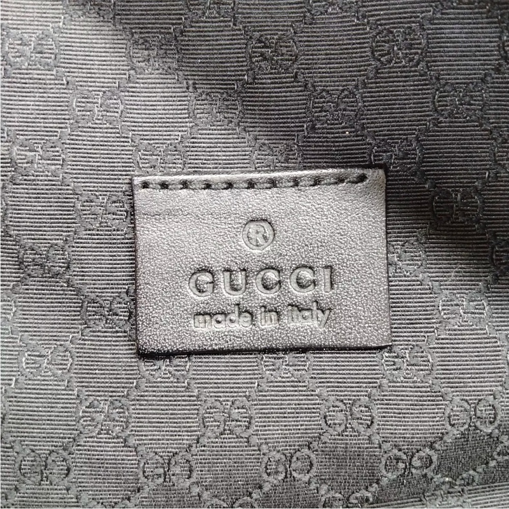 Gucci Navy Canvas Dome Shoulder Bag EUC - Picture 8 of 13